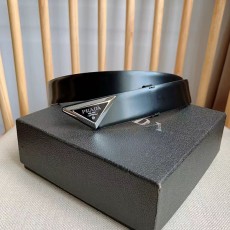 프라다 여성 벨트 두께(33mm)-4355